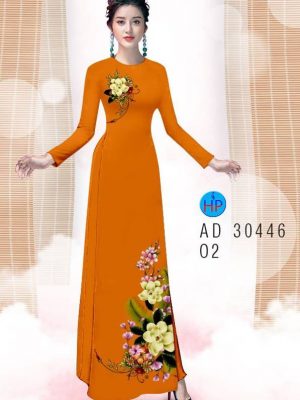 Vải Áo Dài Hoa In 3D kiểu mới AD 30446 21 1613533172 537 Vai Ao Dai Hoa In 3D kieu moi AD 30446