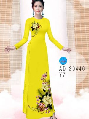 Vải Áo Dài Hoa In 3D kiểu mới AD 30446 20 1613533172 965 Vai Ao Dai Hoa In 3D kieu moi AD 30446