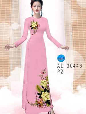 Vải Áo Dài Hoa In 3D kiểu mới AD 30446 33 1613533175 983 Vai Ao Dai Hoa In 3D kieu moi AD 30446