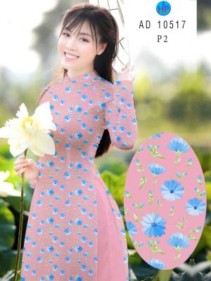 Vải Áo Dài Hoa Nhí kiểu mới AD 10517 22 1613533421 935 Vai Ao Dai Hoa Nhi kieu moi AD 10517