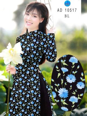 Vải Áo Dài Hoa Nhí kiểu mới AD 10517 29 1613533422 187 Vai Ao Dai Hoa Nhi kieu moi AD 10517