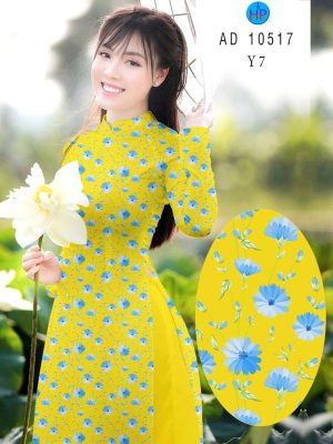 Vải Áo Dài Hoa Nhí kiểu mới AD 10517 27 1613533422 288 Vai Ao Dai Hoa Nhi kieu moi AD 10517