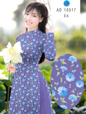 Vải Áo Dài Hoa Nhí kiểu mới AD 10517 31 1613533423 227 Vai Ao Dai Hoa Nhi kieu moi AD 10517
