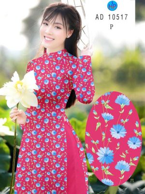 Vải Áo Dài Hoa Nhí kiểu mới AD 10517 34 1613533423 474 Vai Ao Dai Hoa Nhi kieu moi AD 10517