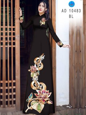 1613533866 697 Vai Ao Dai Hoa Sen thiet ke 2021 AD 10483