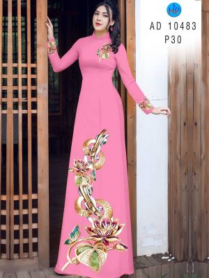 1613533867 573 Vai Ao Dai Hoa Sen thiet ke 2021 AD 10483