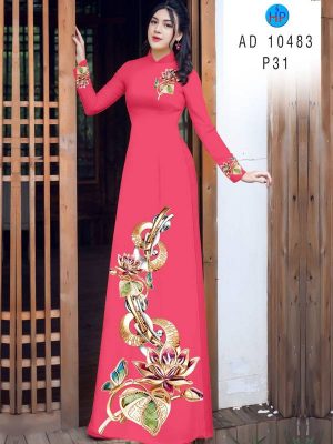 1613533867 824 Vai Ao Dai Hoa Sen thiet ke 2021 AD 10483