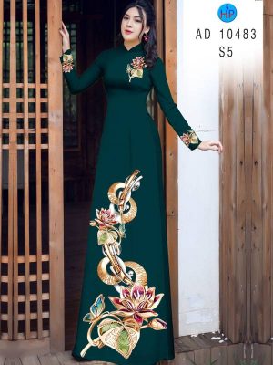 1613533868 54 Vai Ao Dai Hoa Sen thiet ke 2021 AD 10483