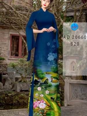 Vải Áo Dài Phong Cảnh kiểu mới AD 20660 22 1613534065 206 Vai Ao Dai Phong Canh kieu moi AD 20660