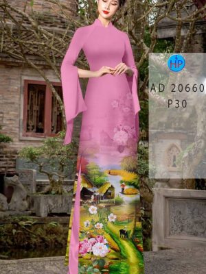 Vải Áo Dài Phong Cảnh kiểu mới AD 20660 30 1613534067 233 Vai Ao Dai Phong Canh kieu moi AD 20660
