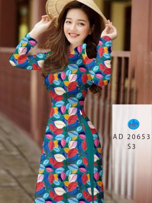 Vải Áo Dài Hình Lá kiểu mới AD 20653 30 1613534775 398 Vai Ao Dai Hinh La kieu moi AD 20653