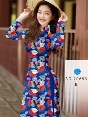 Vải Áo Dài Hình Lá kiểu mới AD 20653 35 1613534776 364 Vai Ao Dai Hinh La kieu moi AD 20653