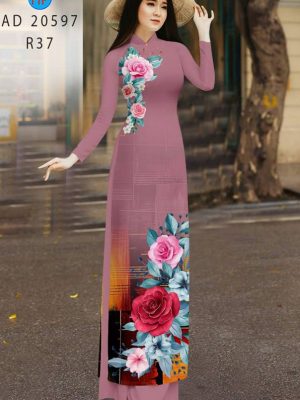 Vải Áo Dài Hoa Hồng thiết kế 2021 AD 20597 26 1613617624 394 Vai Ao Dai Hoa Hong thiet ke 2021 AD 20597