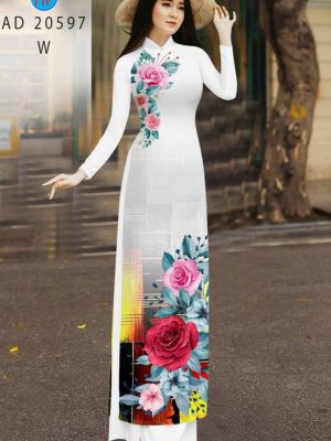 Vải Áo Dài Hoa Hồng thiết kế 2021 AD 20597 31 1613617625 951 Vai Ao Dai Hoa Hong thiet ke 2021 AD 20597