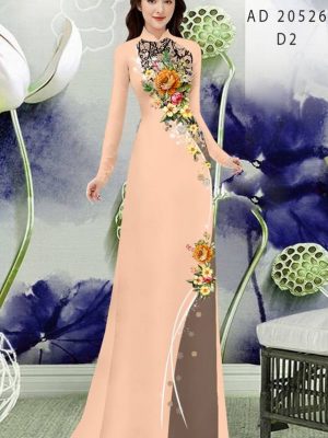 1613617822 492 Vai Ao Dai Hoa In 3D thiet ke 2021 AD