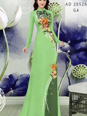 1613617824 638 Vai Ao Dai Hoa In 3D thiet ke 2021 AD