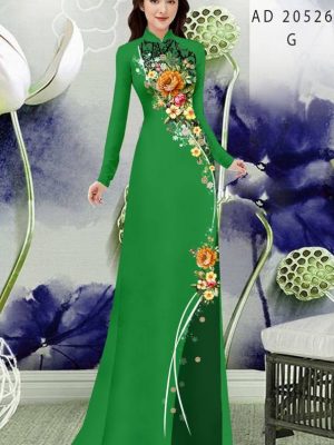 1613617826 428 Vai Ao Dai Hoa In 3D thiet ke 2021 AD