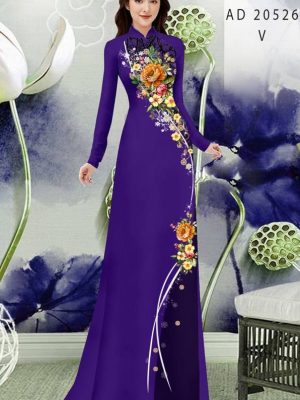 1613617830 1 Vai Ao Dai Hoa In 3D thiet ke 2021 AD