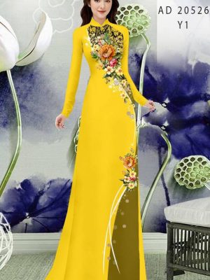 1613617831 715 Vai Ao Dai Hoa In 3D thiet ke 2021 AD