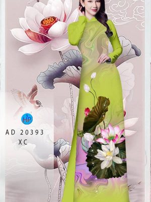 Vải Áo Dài Hoa Sen kiểu mới AD 20393 30 1613618335 353 Vai Ao Dai Hoa Sen kieu moi AD 20393