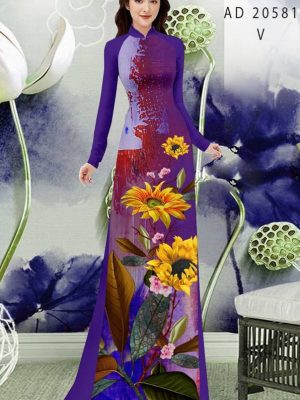 1613618831 394 Vai Ao Dai Hoa Huong Duong kieu moi AD 20581