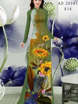 1613618833 155 Vai Ao Dai Hoa Huong Duong kieu moi AD 20581