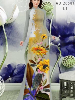 1613618833 262 Vai Ao Dai Hoa Huong Duong kieu moi AD 20581