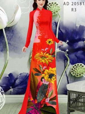 1613618833 715 Vai Ao Dai Hoa Huong Duong kieu moi AD 20581