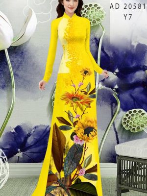 1613618833 961 Vai Ao Dai Hoa Huong Duong kieu moi AD 20581