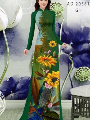 1613618834 649 Vai Ao Dai Hoa Huong Duong kieu moi AD 20581