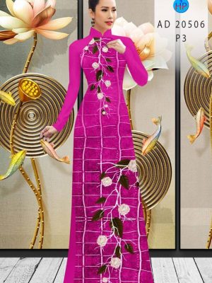 Vải Áo Dài Hoa Hồng kiểu mới AD 20506 29 1613619129 952 Vai Ao Dai Hoa Hong kieu moi AD 20506