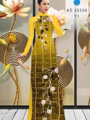 Vải Áo Dài Hoa Hồng kiểu mới AD 20506 33 1613619130 565 Vai Ao Dai Hoa Hong kieu moi AD 20506