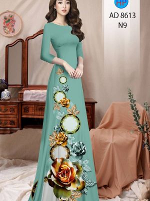 Vải Áo Dài Hoa Hồng thiết kế 2021 AD 8613 23 1613619370 382 Vai Ao Dai Hoa Hong thiet ke 2021 AD 8613