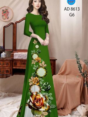 Vải Áo Dài Hoa Hồng thiết kế 2021 AD 8613 22 1613619370 722 Vai Ao Dai Hoa Hong thiet ke 2021 AD 8613