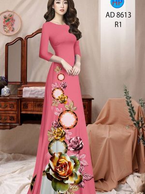 Vải Áo Dài Hoa Hồng thiết kế 2021 AD 8613 29 1613619371 230 Vai Ao Dai Hoa Hong thiet ke 2021 AD 8613