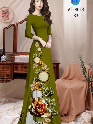 Vải Áo Dài Hoa Hồng thiết kế 2021 AD 8613 33 1613619372 169 Vai Ao Dai Hoa Hong thiet ke 2021 AD 8613