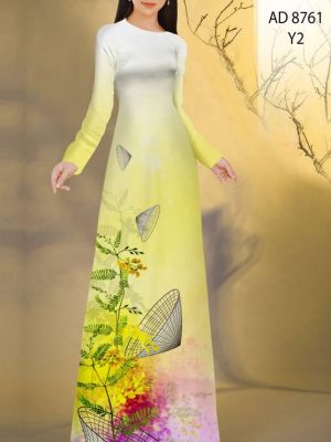 Vải Áo Dài Hình Nón Lá kiểu mới AD 8761 28 1613620010 588 Vai Ao Dai Hinh Non La kieu moi AD 8761