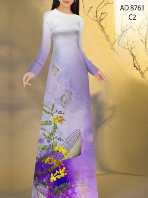 Vải Áo Dài Hình Nón Lá kiểu mới AD 8761 24 1613620010 603 Vai Ao Dai Hinh Non La kieu moi AD 8761