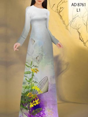 Vải Áo Dài Hình Nón Lá kiểu mới AD 8761 29 1613620010 737 Vai Ao Dai Hinh Non La kieu moi AD 8761
