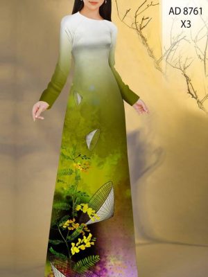 Vải Áo Dài Hình Nón Lá kiểu mới AD 8761 32 1613620011 557 Vai Ao Dai Hinh Non La kieu moi AD 8761