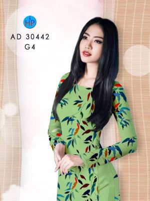 Vải Áo Dài Hình Lá mới ra AD 30442 22 1613621134 213 Vai Ao Dai Hinh La moi ra AD 30442