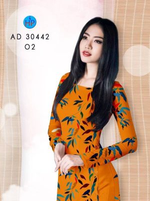 Vải Áo Dài Hình Lá mới ra AD 30442 25 1613621135 312 Vai Ao Dai Hinh La moi ra AD 30442