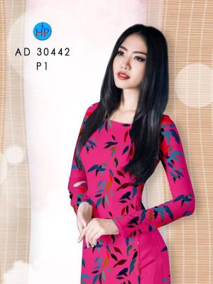Vải Áo Dài Hình Lá mới ra AD 30442 23 1613621135 364 Vai Ao Dai Hinh La moi ra AD 30442