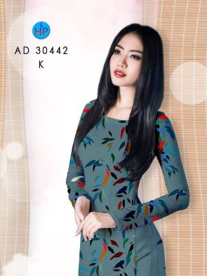 Vải Áo Dài Hình Lá mới ra AD 30442 27 1613621135 40 Vai Ao Dai Hinh La moi ra AD 30442