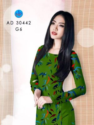 Vải Áo Dài Hình Lá mới ra AD 30442 26 1613621135 677 Vai Ao Dai Hinh La moi ra AD 30442