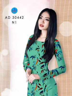 Vải Áo Dài Hình Lá mới ra AD 30442 29 1613621136 702 Vai Ao Dai Hinh La moi ra AD 30442