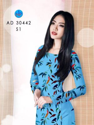 Vải Áo Dài Hình Lá mới ra AD 30442 36 1613621137 387 Vai Ao Dai Hinh La moi ra AD 30442