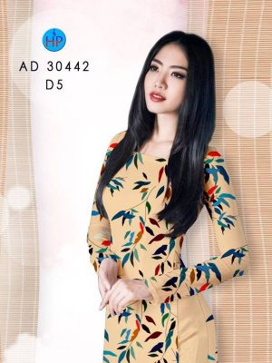 Vải Áo Dài Hình Lá mới ra AD 30442 35 1613621137 463 Vai Ao Dai Hinh La moi ra AD 30442