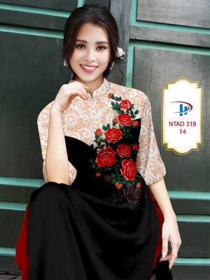 Vải Áo Dài Hoa Hồng mới ra AD NTAD318 39 1613709298 879 Vai Ao Dai Hoa Hong moi ra AD NTAD318
