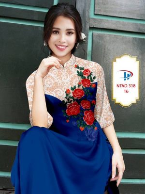 Vải Áo Dài Hoa Hồng mới ra AD NTAD318 41 1613709299 231 Vai Ao Dai Hoa Hong moi ra AD NTAD318